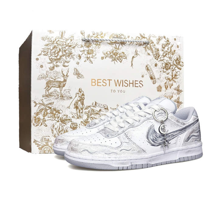 Nike Nike Big Low Lu Silver Dragon Ao Bing Low top Skateboard Shoes Men's
