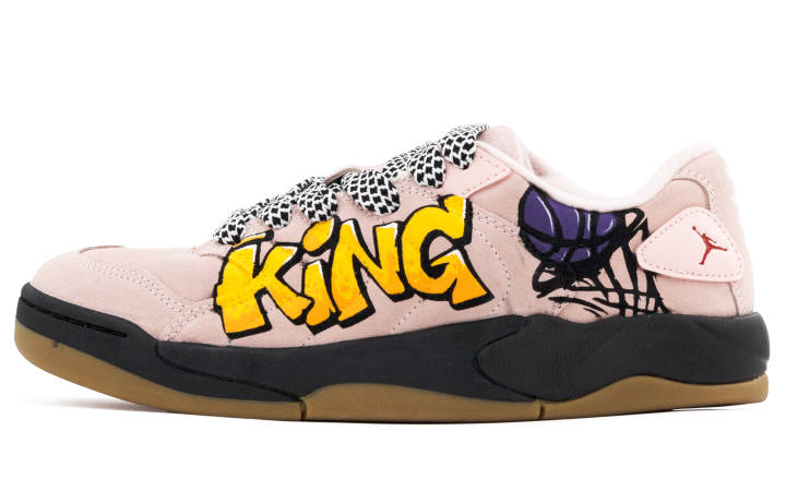 Jordan Jordan Session Abrasion Resistant Abrasion Resistant Low top Skateboard Shoes Men's Pink