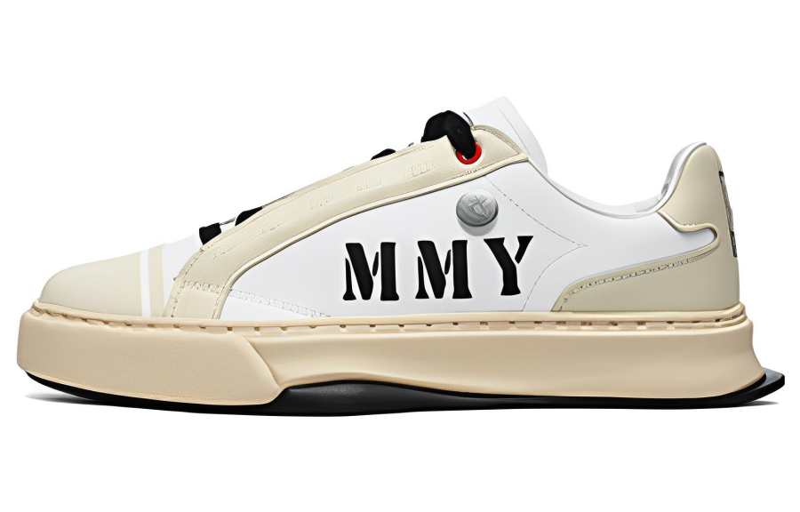 FILA MIHARA YASUHIRO x FILA FM 4 Leather Low top Skateboard Shoes Men's FILA White
