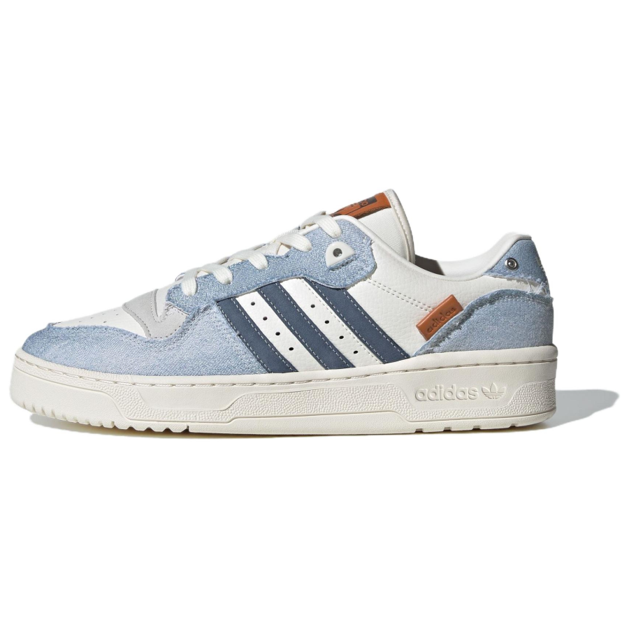 Adidas Originals Rivalry Low top Skateboard Shoes Unisex Blue Gray White
