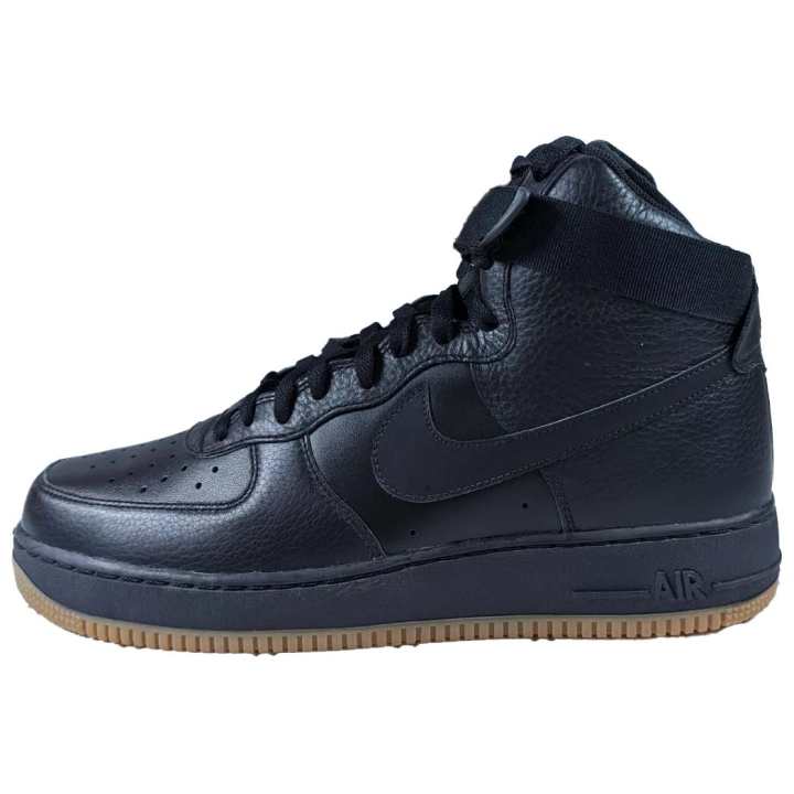 Nike Nike Air Force 1 High '07 Slip Resistant Abrasion Resistant High top Skateboard Shoes Men's Black