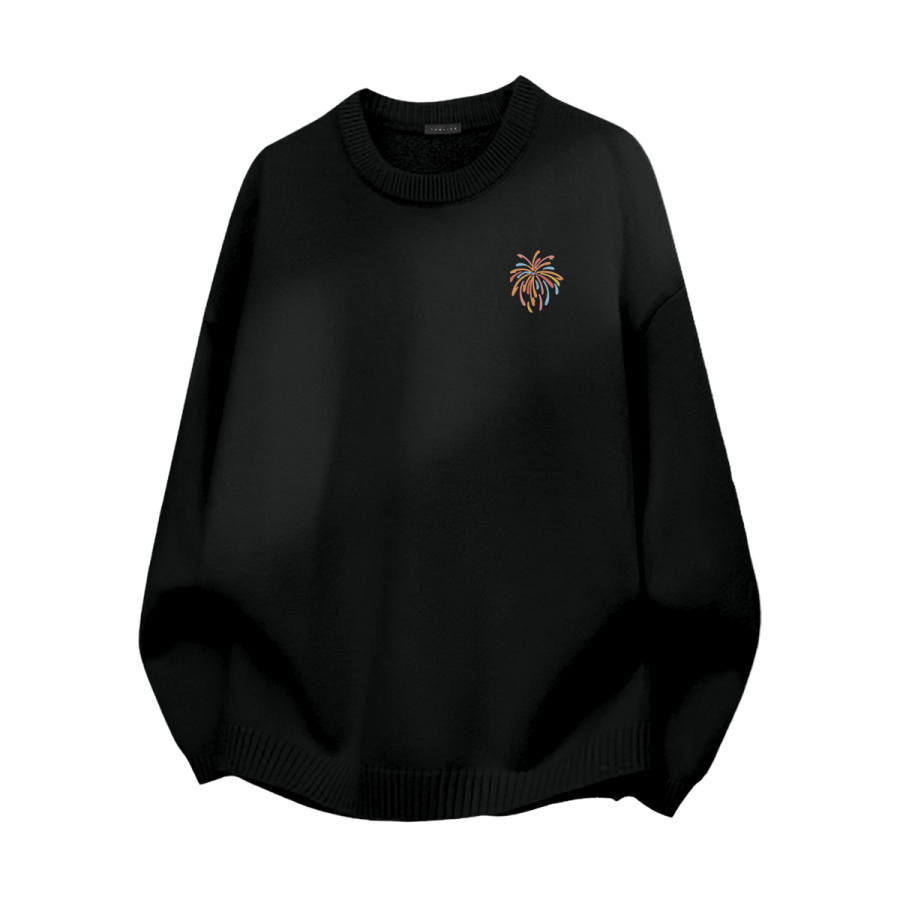Tonlion Sweaters Unisex Crew Neck Moderate Other