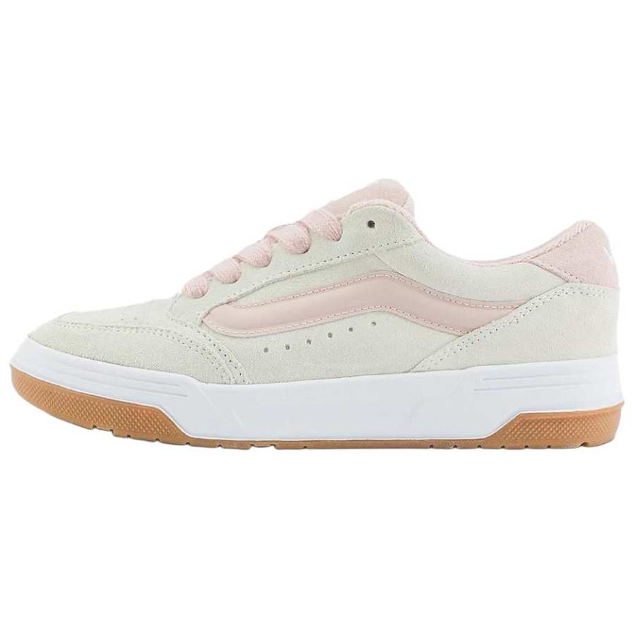 Vans Hylane Abrasion Resistant Abrasion Resistant Low top Skateboard Shoes Unisex Beige Pink