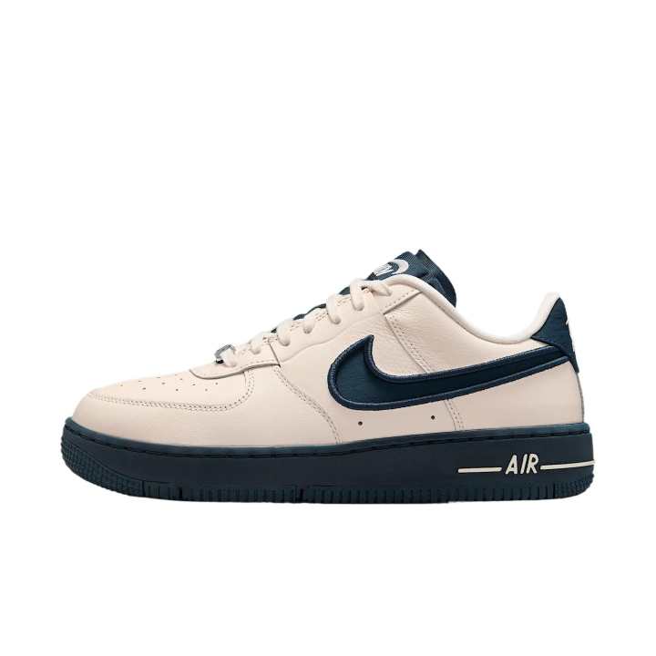Nike Nike Air Force 1 Leather Low top Skateboard Shoes Women's Ecru