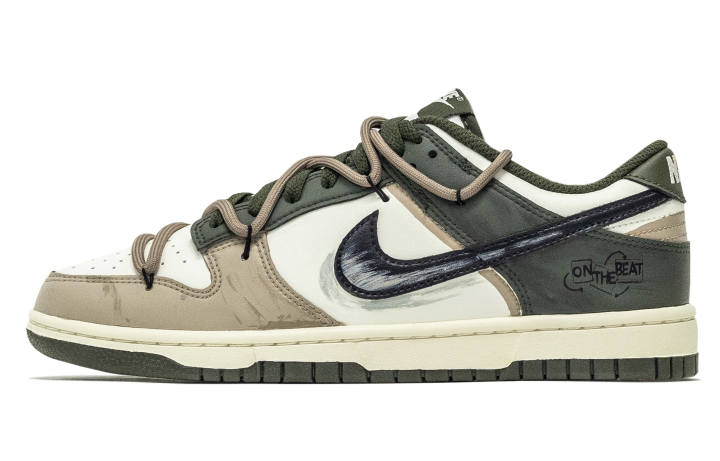 Nike Nike Dunk Forest Theater Cushioning, Wear Resistant Low top Skateboard Shoes Unisex