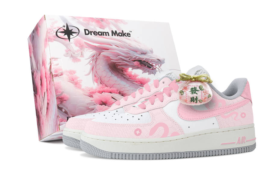 Nike Nike Air Force 1 Skateboard Shoes Women's Low Top White/Pink