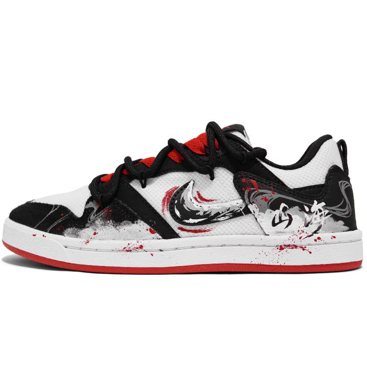 Nike Nike SB Alleyoop Sword Energy Mountains And Seas Suede Lightweight Low top Skateboard Shoes Unisex