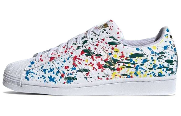 Adidas Originals Superstar Adidas Originals 'Splashes Splatter and Drips - White'
