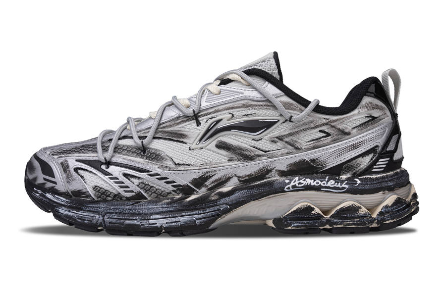 Li-Ning Li Ning Fuyao 2.0 V2 Cushioning Abrasion Resistant Rebound Low top Sprint Running Shoes Men's