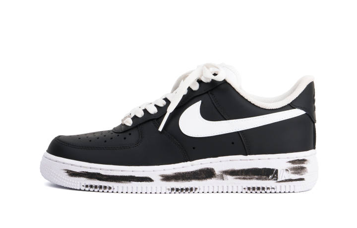 Nike Nike Air Force 1 Cushioning Impact Resistance Low top Skateboard Shoes Unisex Black White