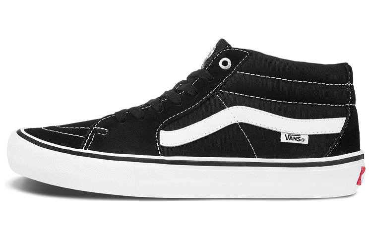 Vans Sk8 Vans-Mid Pro 'Black White'