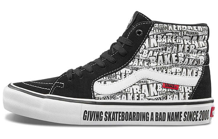 Vans Vans Baker SK8 Hi Pro 'Black White'