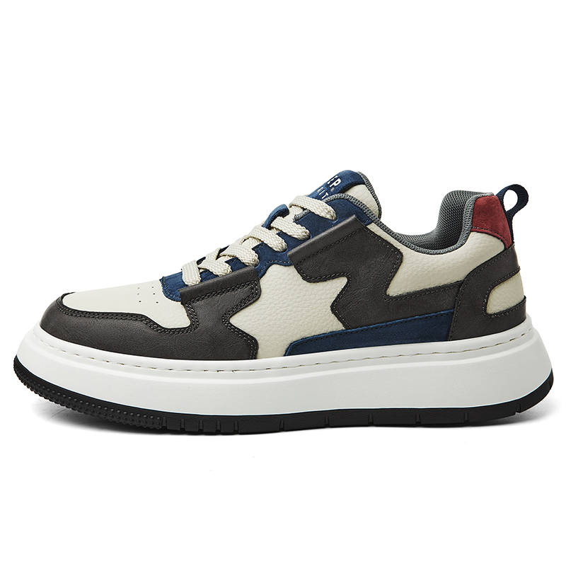 JEEP SPIRIT Lightweight Low top Platform Skateboard Shoes Men's