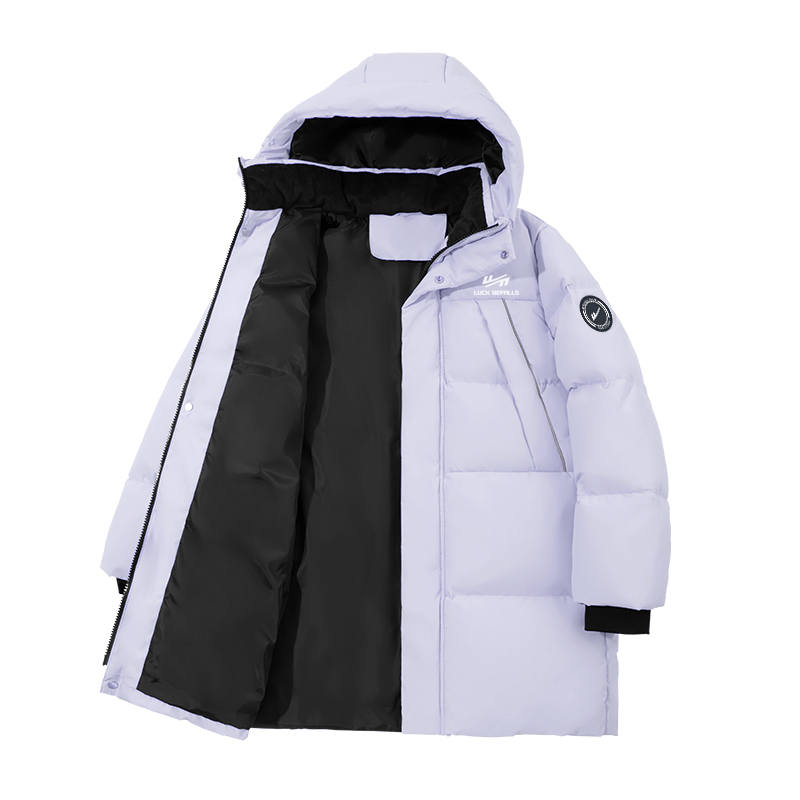 WARRIOR WARRIOR Kids Down Jackets Hooded Thickened Moderate