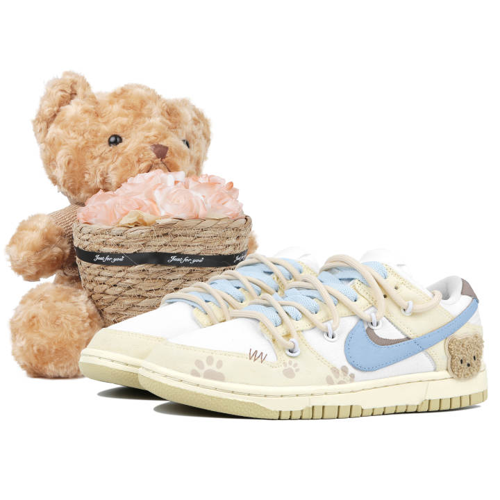 Nike Nike Dunk Low Bear Milk Slip Resistant, Abrasion Resistant, Impact Resistance, Quick Dry