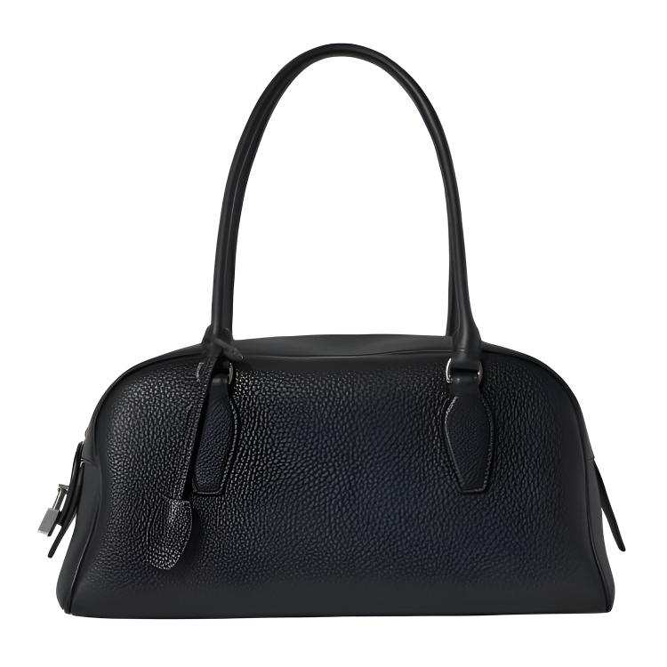 THE ROW India Calfskin Bowling Bag, Handbag Women's Black