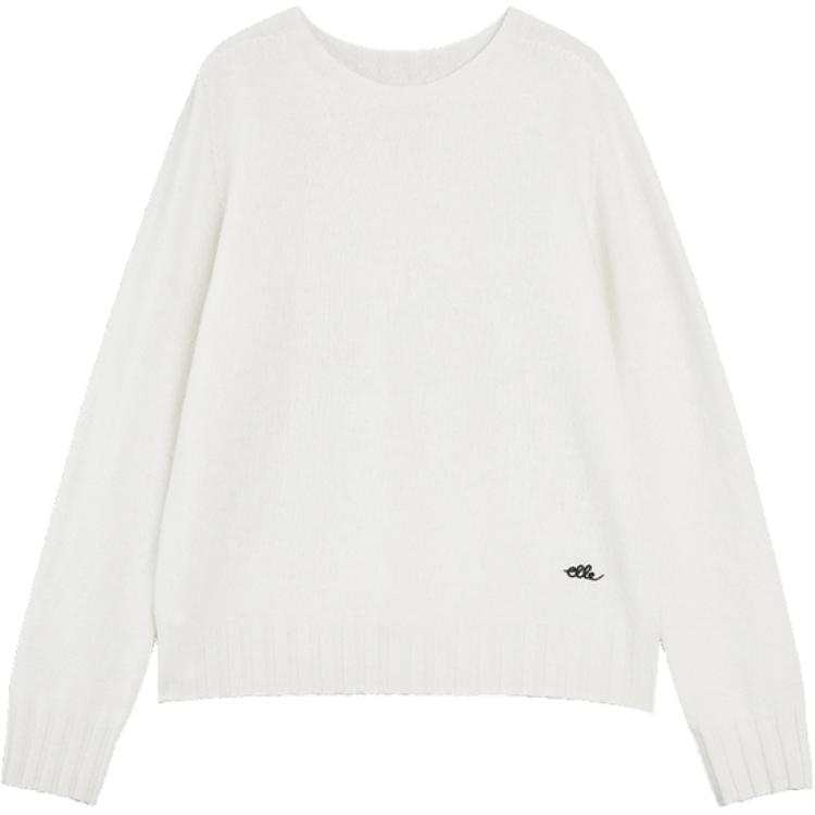 ELLE Sweaters Women's Crew Neck Moderate Base Layer