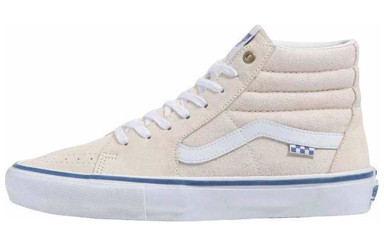 Vans Vans Skate Sk8 Hi Raw Canvas Classic White