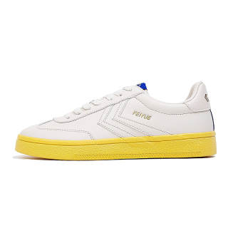 FEIYUE Wear-resistant And Lightweight Low-top Skateboard Shoes Unisex Beige Yellow