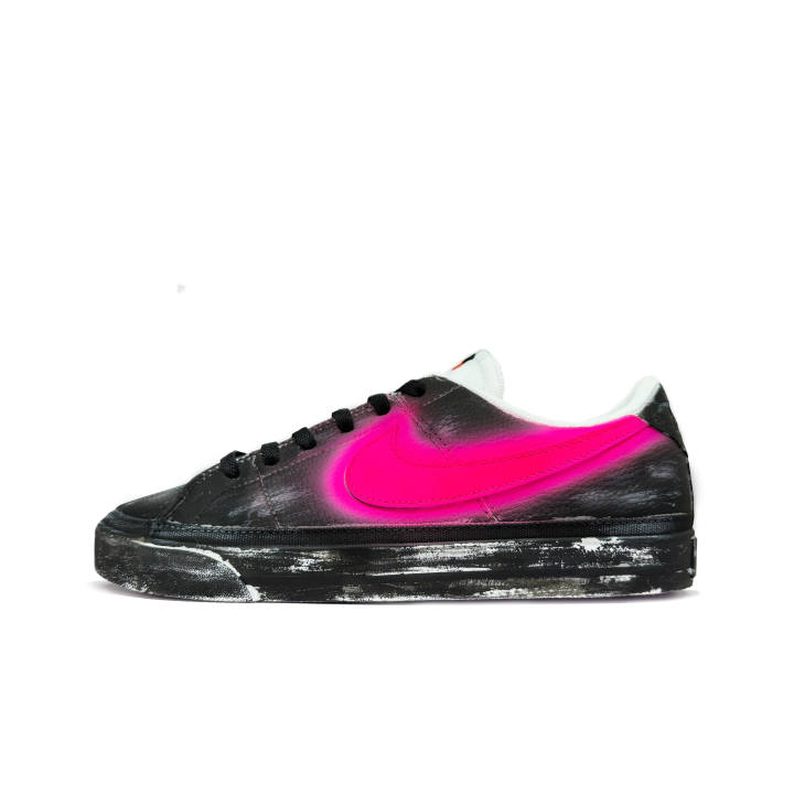 Nike Nike Court Legacy Neon Carnival Synthetic Leather Quick Dry Abrasion Resistant Quick Dry Abrasion Resistant Low top