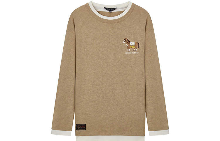 Teenie Weenie Year Of The Horse Collection T Shirts Women's Crew Neck Moderate Straight Fit