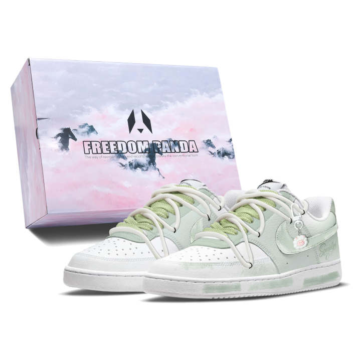 Nike Nike Court Borough Low 2 Slip Resistant Abrasion Resistant Low top Skateboard Shoes GS Green