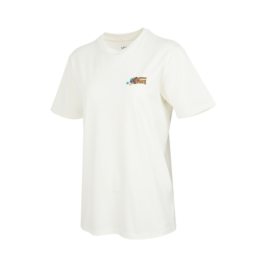 Vans T Shirts Women's White Crew Neck Moderate