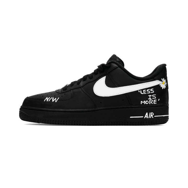 Nike Nike Air Force 1 Daisy Support Low top Skateboard Shoes Unisex Black