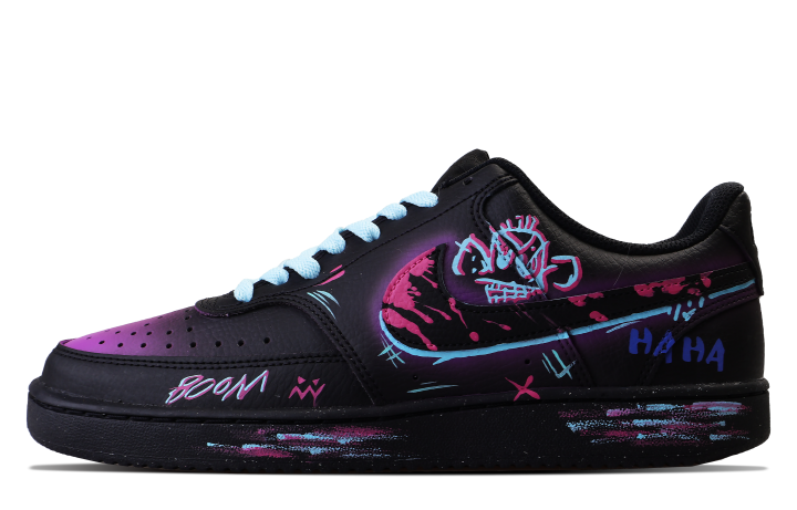 Nike Nike Court Vision 1 Cyber Prank Slip Resistant, Abrasion Resistant, Height Increasing Low top Skateboard Shoes Men's