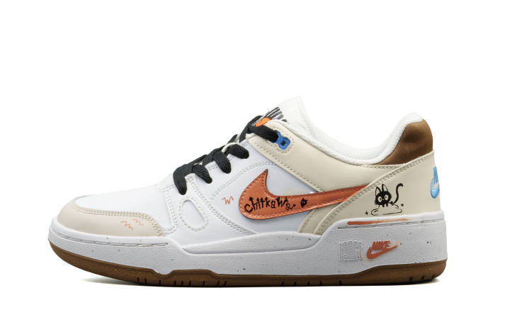 Nike Nike Full Force Low top Skateboard Shoes Men's Orange