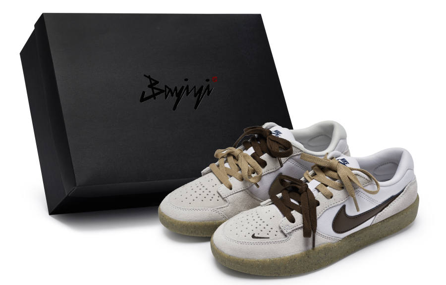 Nike Nike SB Force 58 811 Manufacturing, Dappled Light, Special Shoe Box Thin Sole Low top Skateboard Shoes Unisex