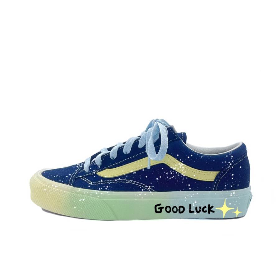 Vans Vans Style 36 Skateboard Shoes Unisex Low Top Blue