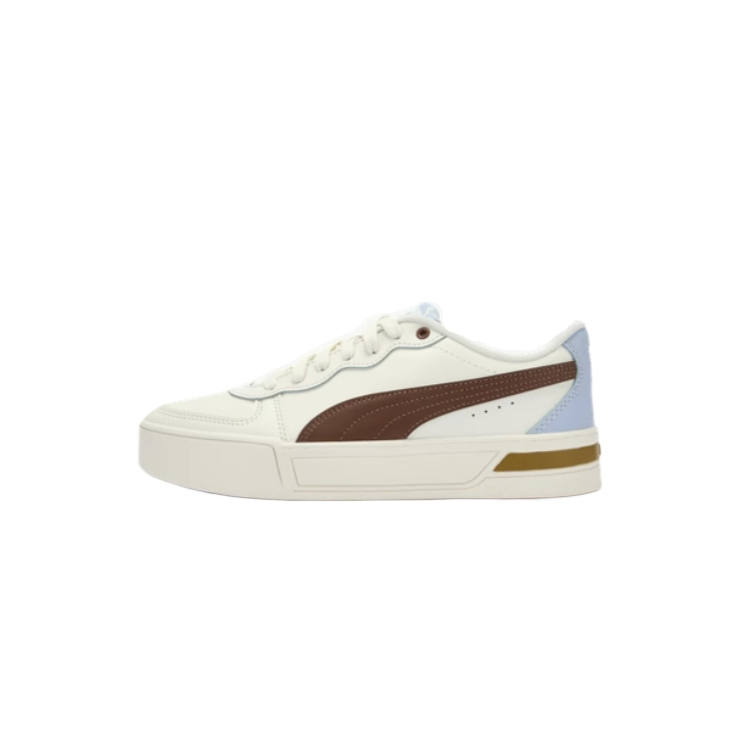 PUMA Skye Textile, Artificial Leather Breathable Low top Skateboard Shoes Women's