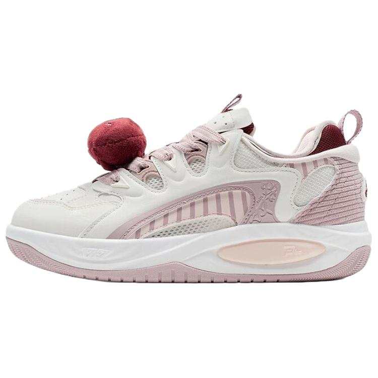 XTEP Yuji Plus Abrasion Resistant Cushioning Low top Skateboard Shoes Women's Pink