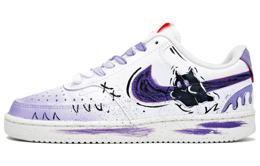 Nike Nike Court Vision Abrasion Resistant Low top Skateboard Shoes Women's Purple