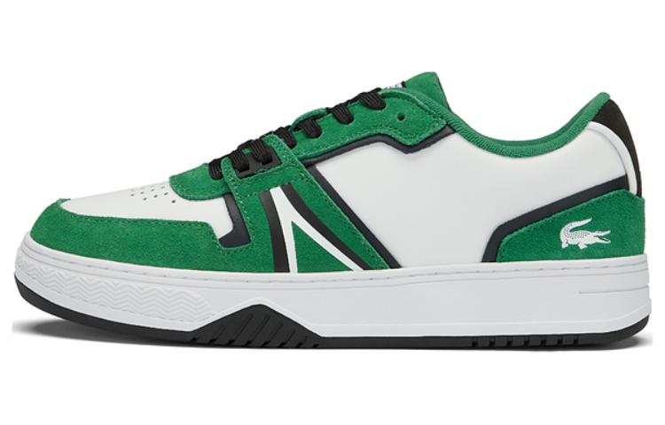 LACOSTE LACOSTE L001 Coated Leather Sneakers