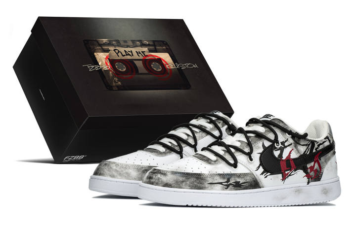 Nike Nike Court Vision 1 Slip Resistant, Abrasion Resistant, Lightweight Slip Resistant, Abrasion Resistant, Lightweight