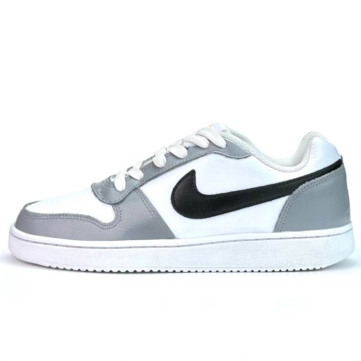 Nike Nike EBERNON Black Cement Cushioning Abrasion Resistant Lightweight Cushioning Abrasion Resistant Lightweight Low top