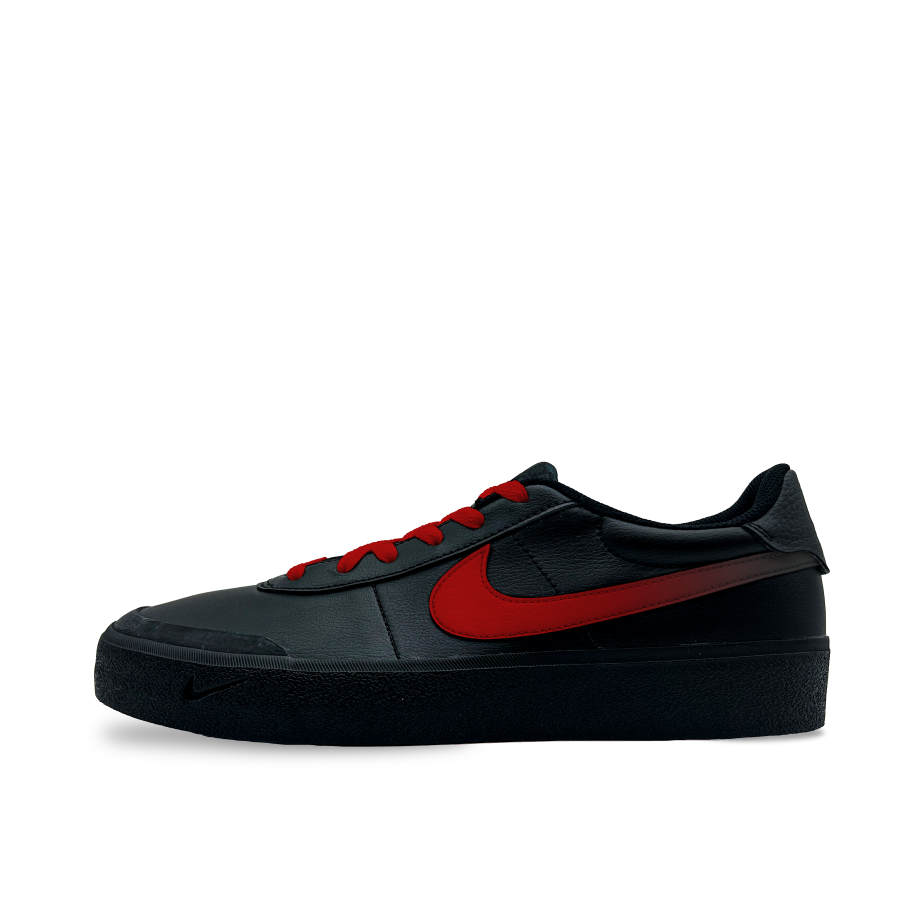 Nike Nike Court Shot Twilight Beauty Slip Resistant Abrasion Resistant Low top Skateboard Shoes Men's Black Red