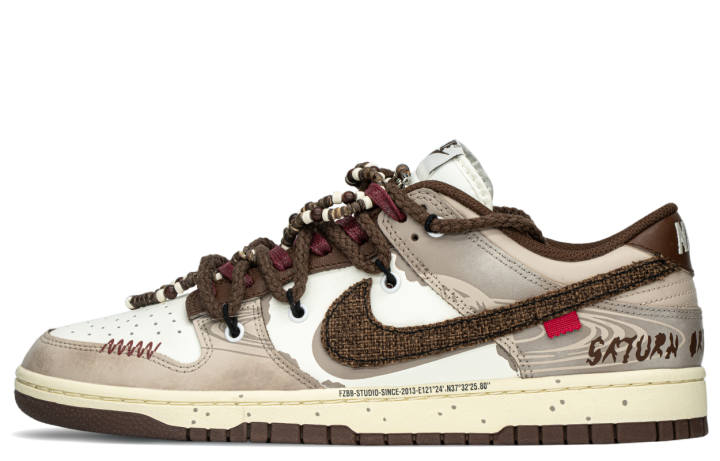 Nike Nike Dunk Leather Slip Resistant Abrasion Resistant Slip Resistant Abrasion Resistant Low top Skateboard Shoes Women's