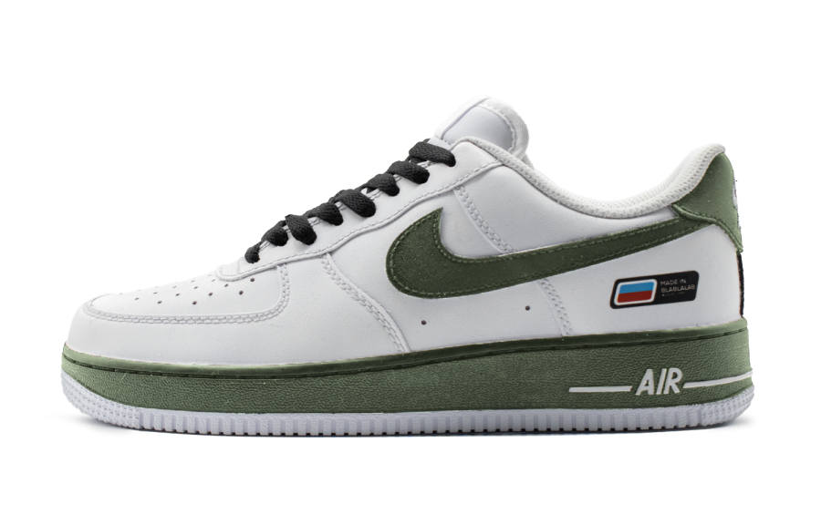 Nike Nike Air Force 1 Skateboard Shoes Women's Low Top White Green