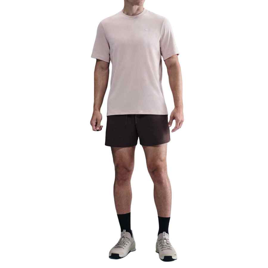 Nike Nike Primary T Shirts Men's Silt Red/Silt Red Crew Neck Moderate