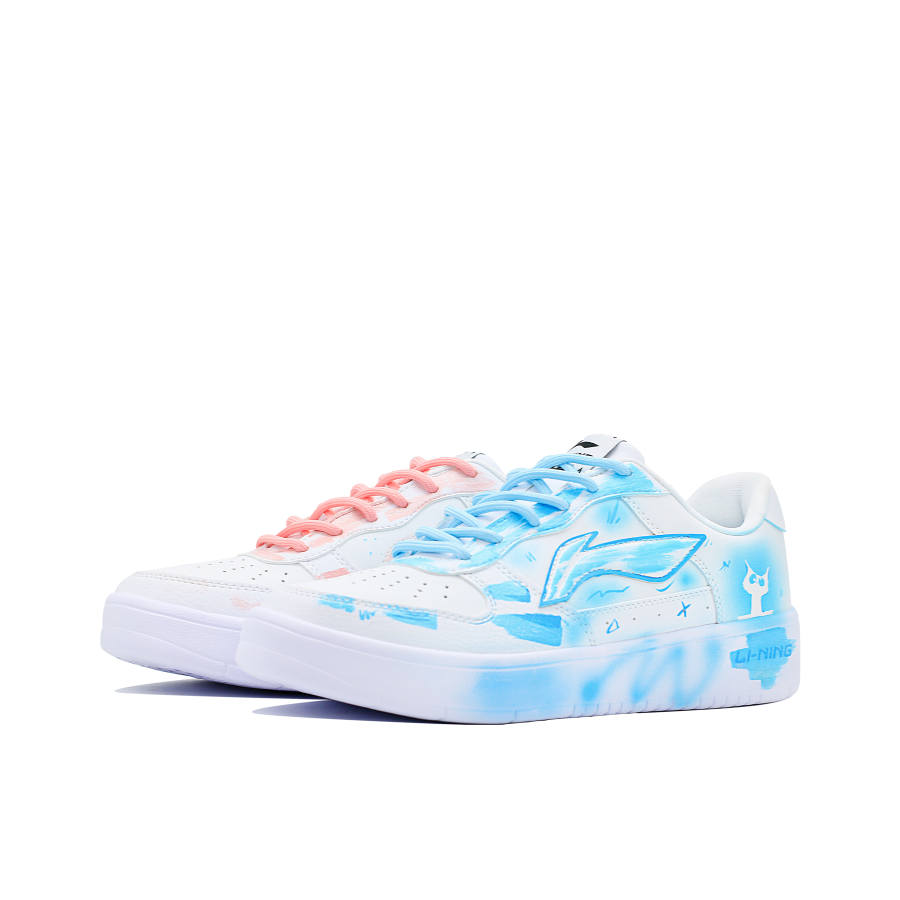 Li-Ning Li Ning Floating Boat Synthetic Leather Slip Resistant Abrasion Resistant Balance Low top Skateboard Shoes Men's