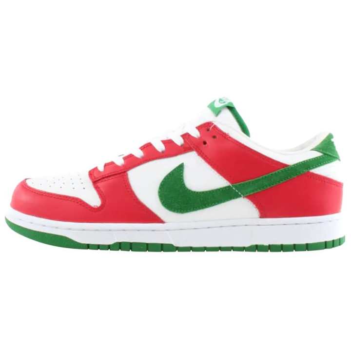 Nike Nike Dunk Low top Skateboard Shoes Men's White Red