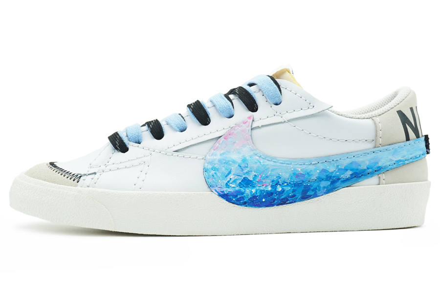 Nike Nike Blazer '77 Jumbo Leather Slip Resistant, Abrasion Resistant, Lightweight Low top Skateboard Shoes Women's