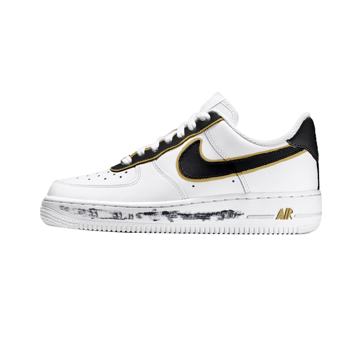 Nike Nike Air Force 1 Night Wanderer Cushioning Breathable Support Low top Skateboard Shoes Men's White