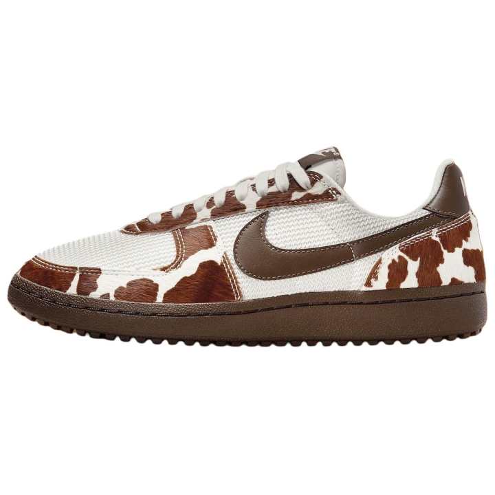 Nike Nike Field General Abrasion Resistant Low top Skateboard Shoes Women's White Brown