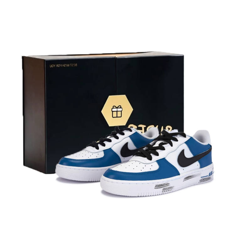 Nike Nike Air Force 1 AF1 Cow Leather Slip Resistant Abrasion Resistant Slip Resistant Abrasion Resistant Low top