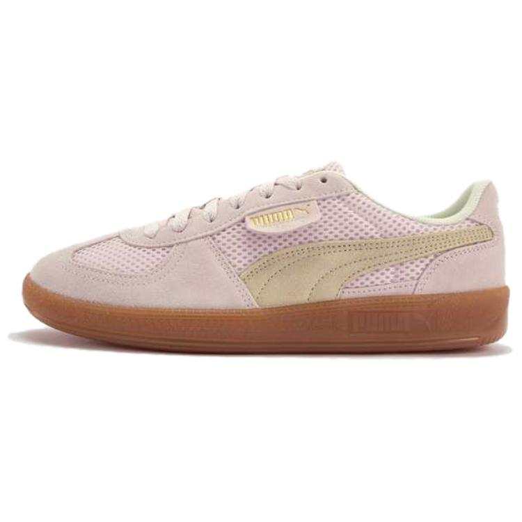 PUMA Palermo Abrasion Resistant Low top German Army Trainers Women's Pink