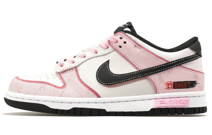 Nike Nike Dunk Cushioning Lightweight Cushioning Lightweight Low top Skateboard Shoes Women's Red